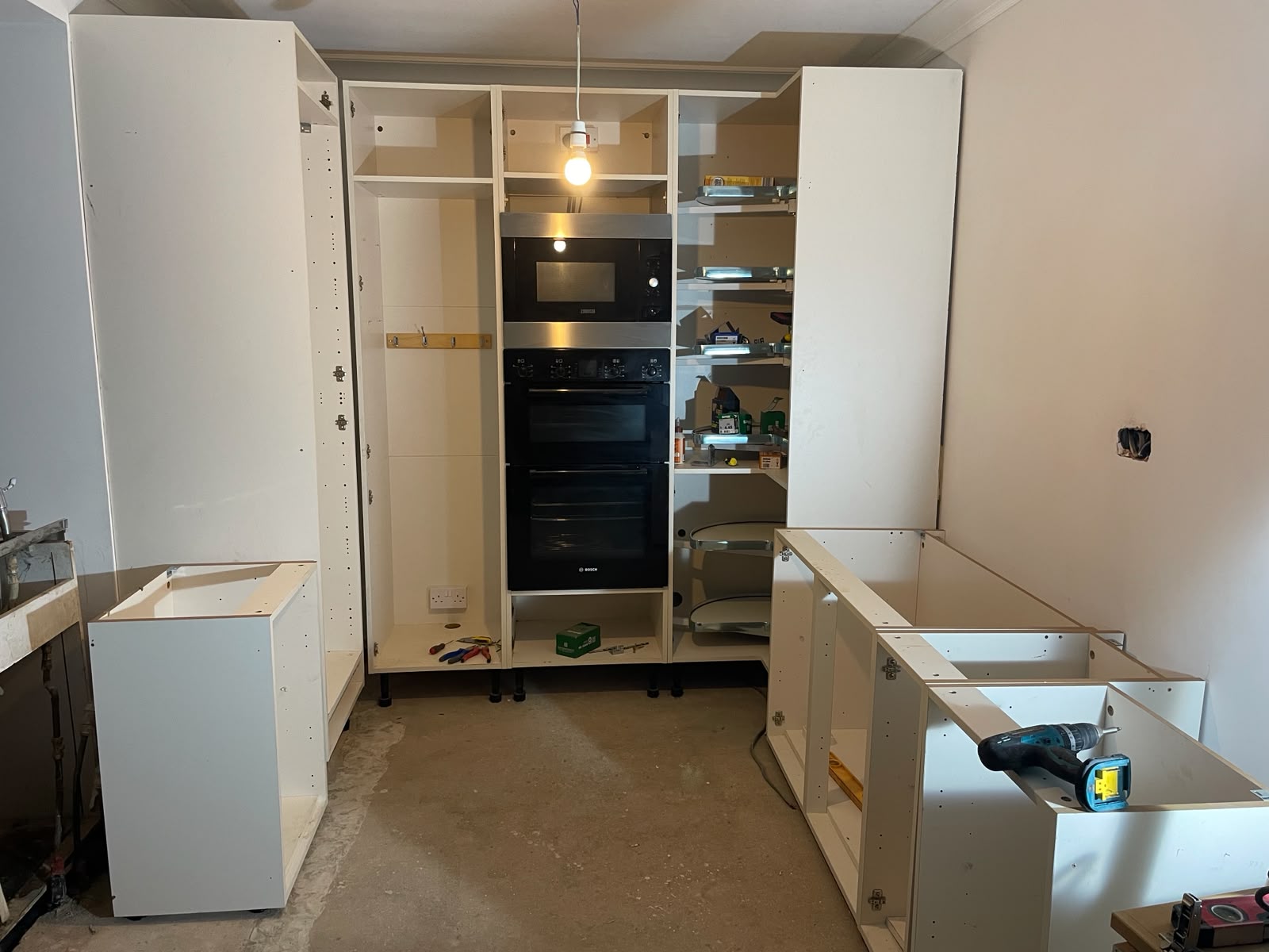 Kitchen Cabinet Assembly